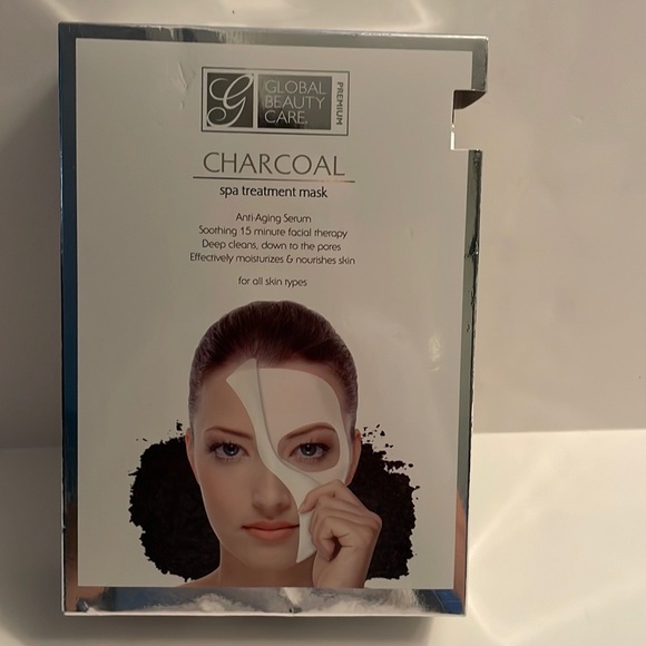 Global Beauty Care CHARCOAL spa treatment mask. Anti aging serum. All skin types - Picture 5 of 15